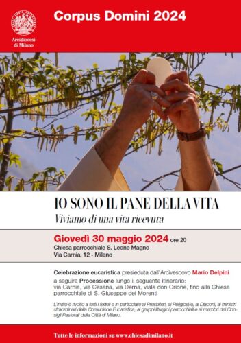 30 maggio - Corpus Domini 2024